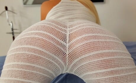 Attractive hungarian blonde cutie Kiara Lord denudes big boobs and pussy 